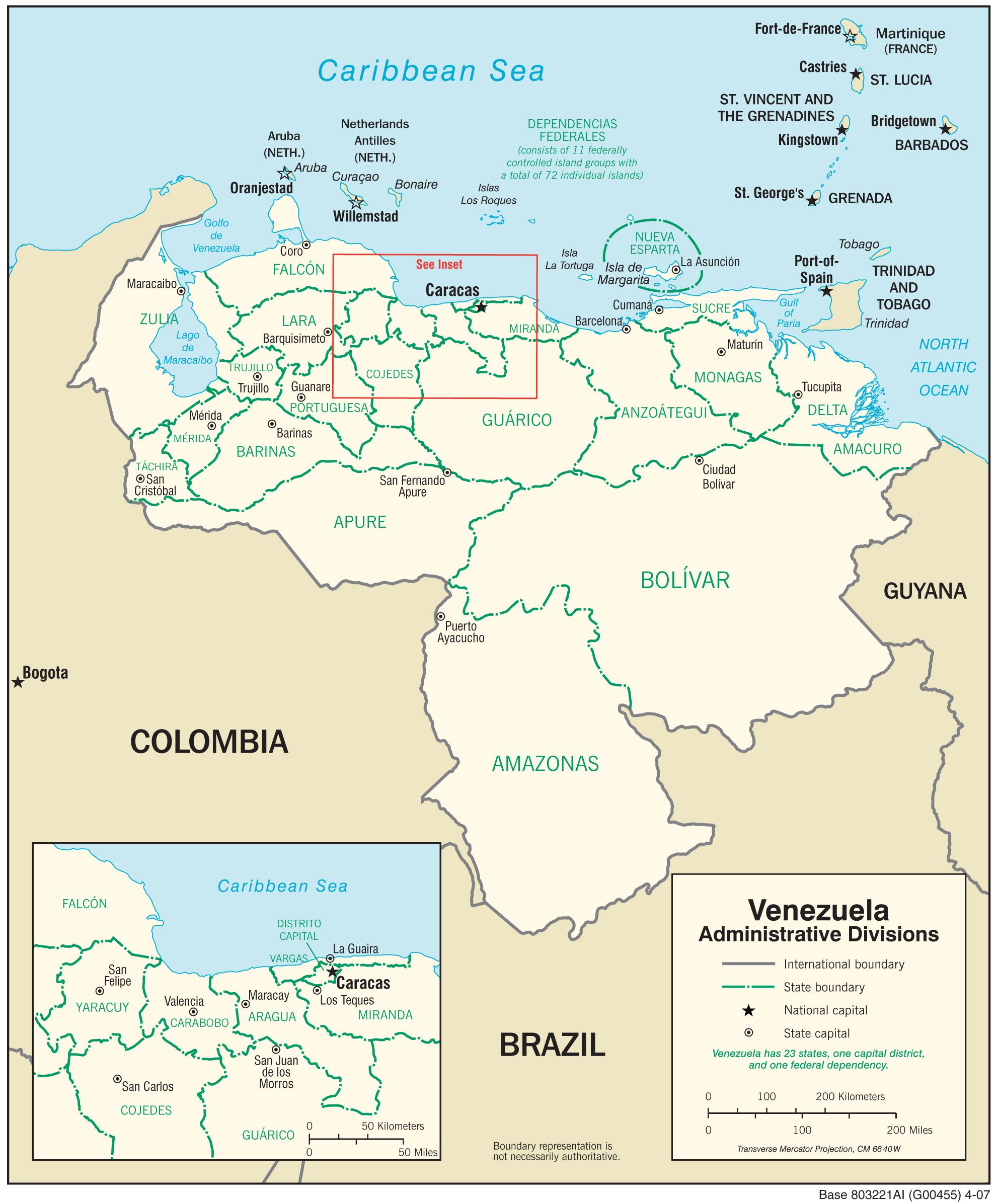 Regional Map of Venezuela preview